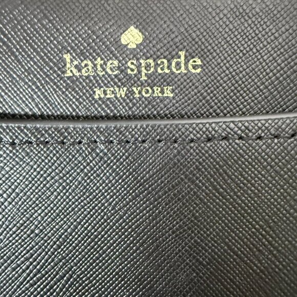 Kate Spade Margaux Convertible Crossbody Purse Black - Picture 8 of 10